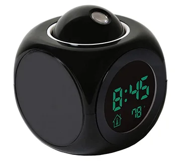 ساعة المنبه الرقمية متعددة الوظائف بشاشة ال سي دي