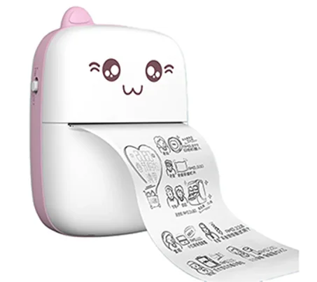 طابعة حرارية صغيرة محمولة بتقنية البلوتوث