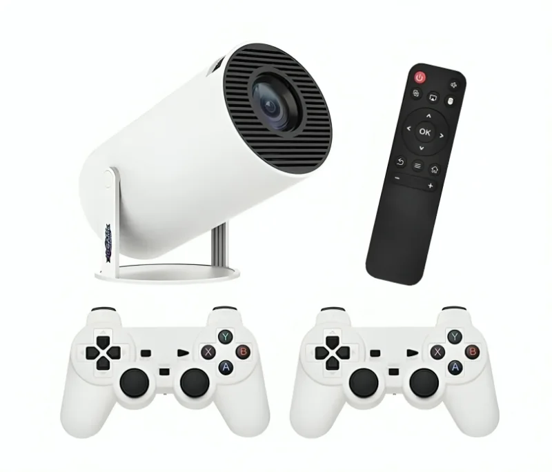 جهاز عرض ألعاب مع وحدة تحكم