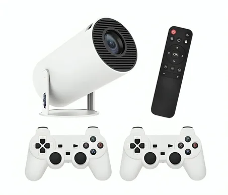 جهاز عرض ألعاب مع وحدة تحكم