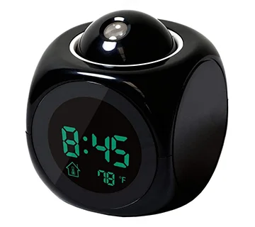 ساعة المنبه الرقمية متعددة الوظائف بشاشة ال سي دي