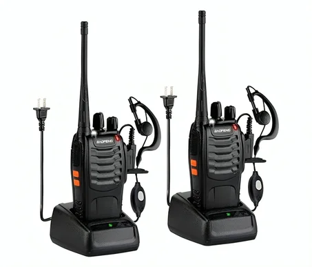 أجهزة اتصال لاسلكية مع سماعة رأس من باوفينج