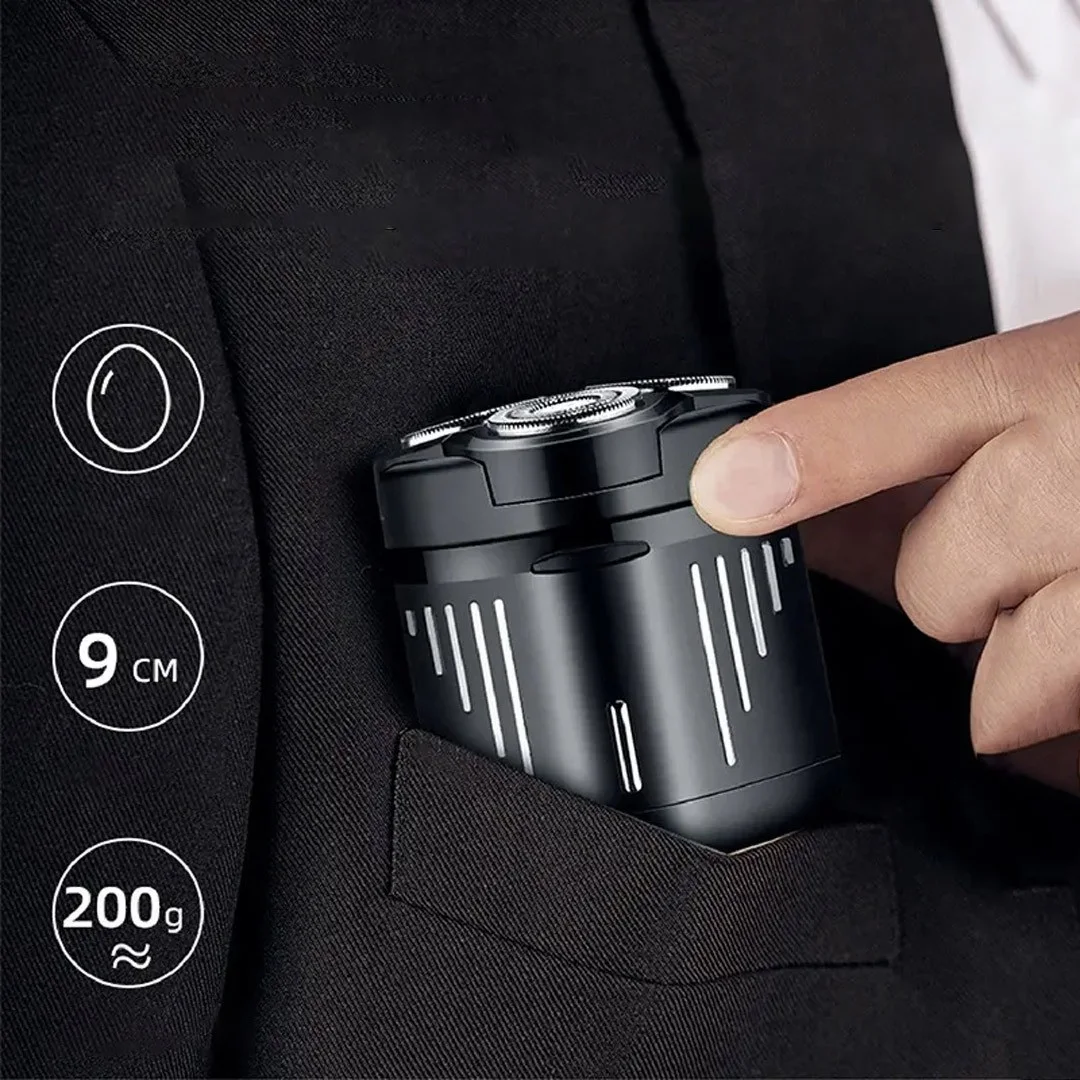 ماكينة الحلاقة بثلاثة رؤوس حادة