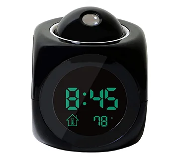 ساعة المنبه الرقمية متعددة الوظائف بشاشة ال سي دي