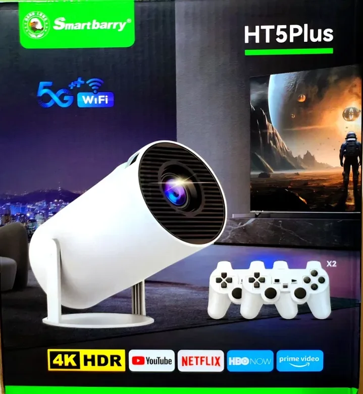 جهاز عرض ألعاب مع وحدة تحكم