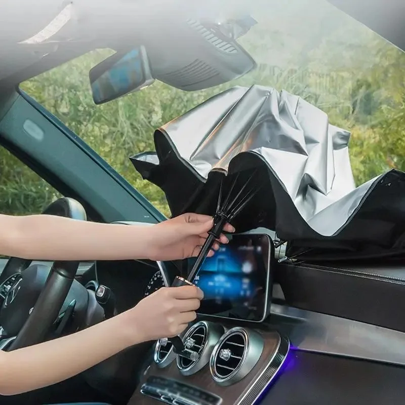 مظلة شمس لزجاج السيارة الأمامي