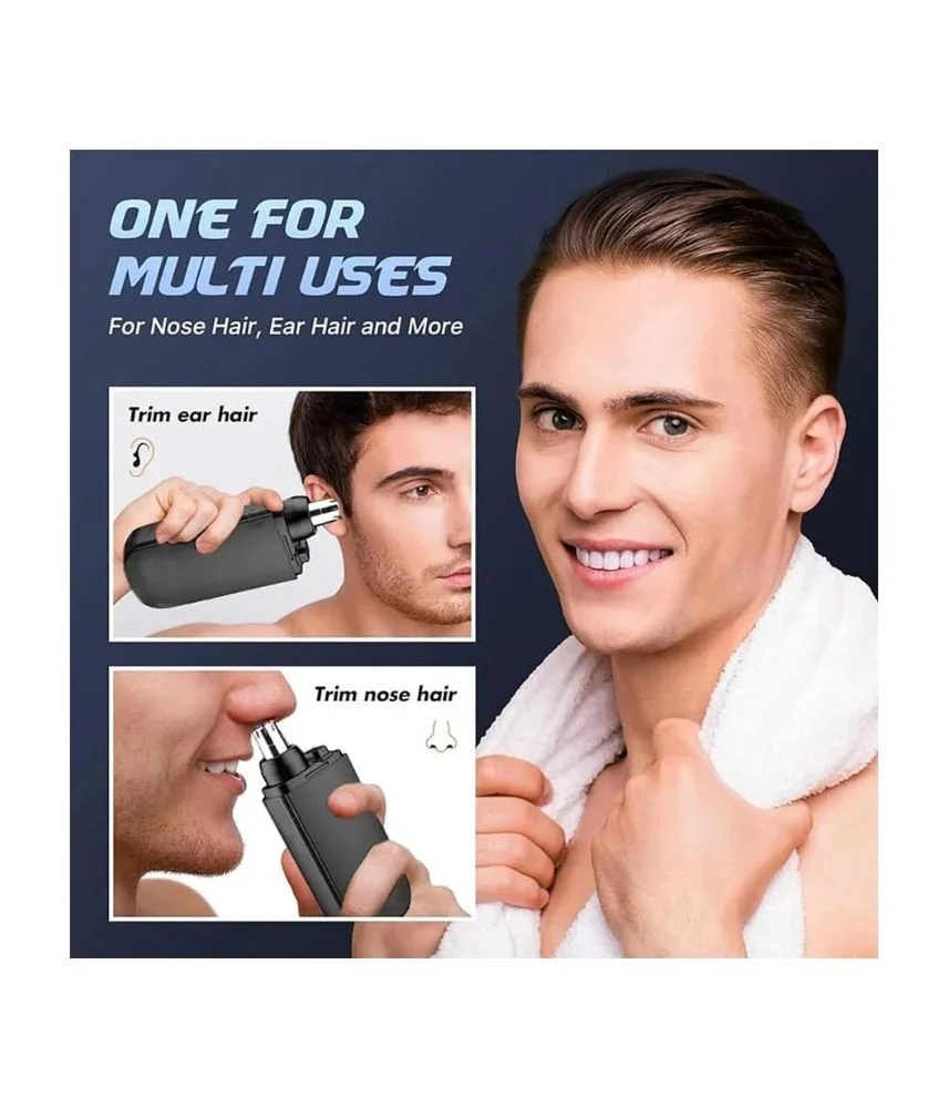 ماكينة تشذيب شعر الأنف الكهربائية