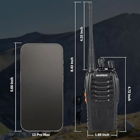 أجهزة اتصال لاسلكية مع سماعة رأس من باوفينج