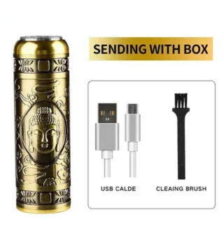 ماكينة حلاقة كهربائية قابلة للشحن عبر USB ماكينة حلاقة صغيرة محمولة