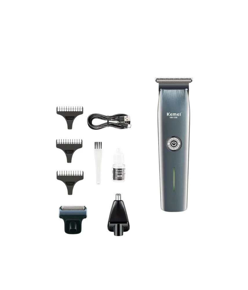 ماكينة حلاقة متعددة الوظائف للرجال 3×1 من Kemei