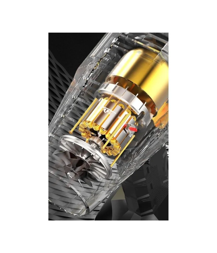 منفاخ هواء توربو جيت لاسلكي فائق القوة لتجفيف السيارة مع منظم سرعة متدرج وبطارية واحدة