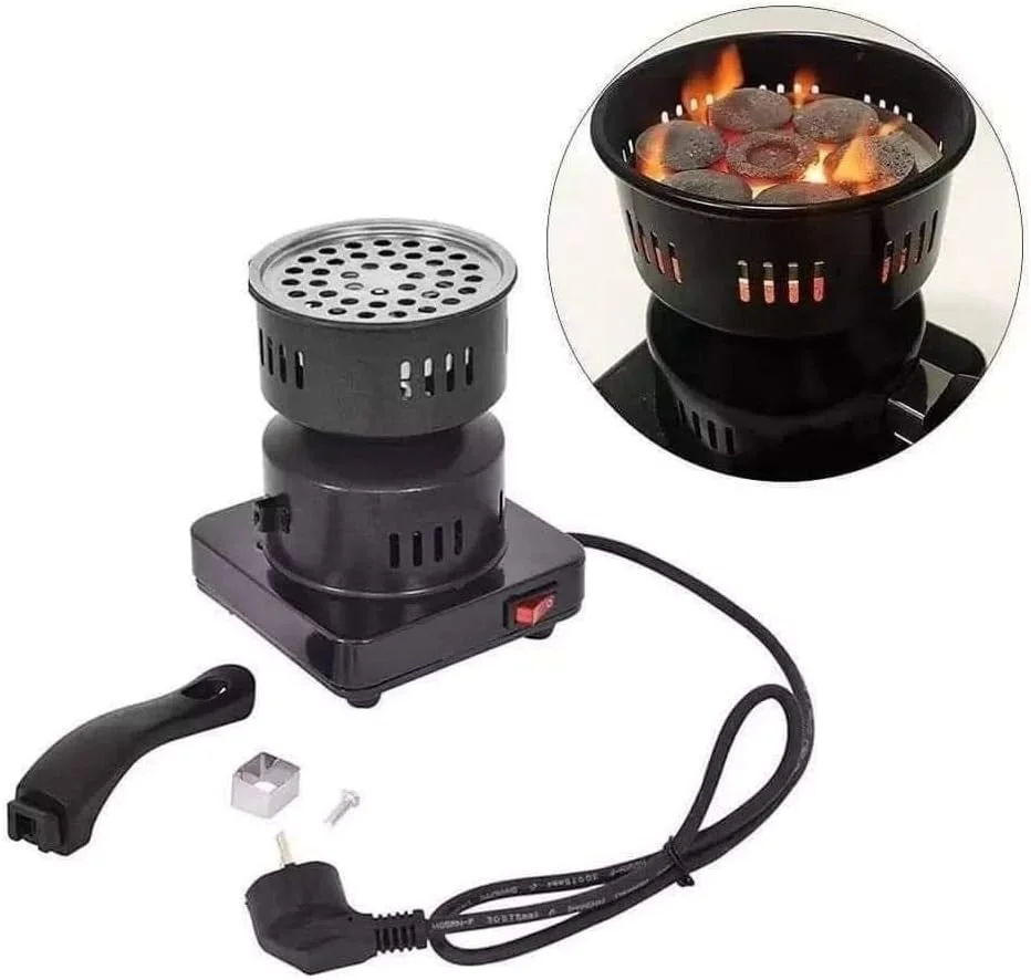 مشغل فحم للشواية كهربائي