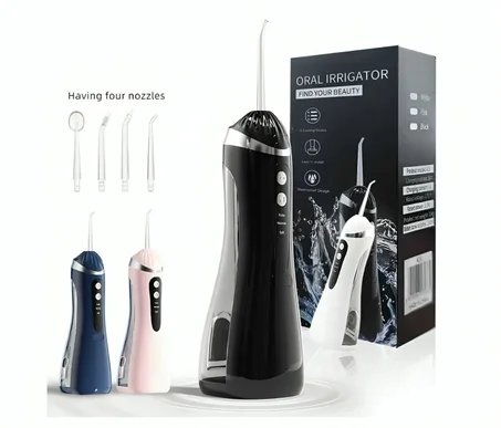 جهاز تنظيف الأسنان الكهربائي المحمول