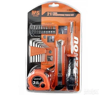 طقم أدوات يدوية 21 قطعة