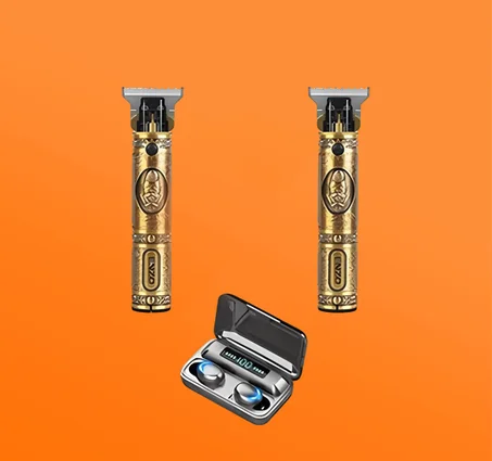 عرض ٢ ماكينة حلاقه + سماعه ايربودز لاسلكيه