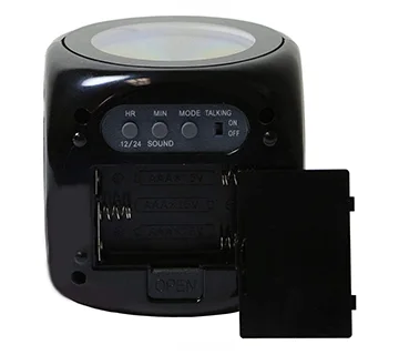 ساعة المنبه الرقمية متعددة الوظائف بشاشة ال سي دي