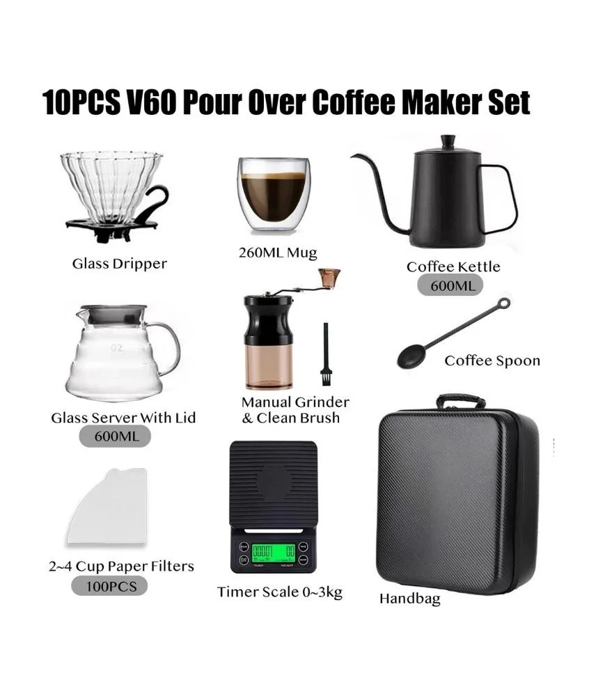 مجموعة متكاملة لتحضير القهوة المختصة بطريقة التقطير