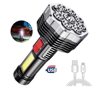 مصباح يدوي USB متعدد الفتحات