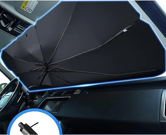 مظلة شمس لزجاج السيارة الأمامي