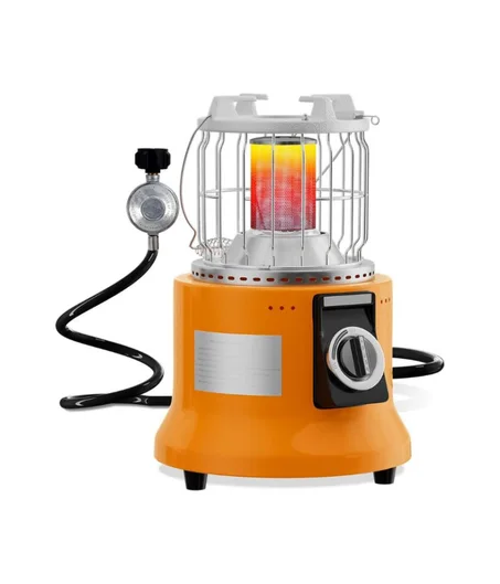 دفاية غاز خارجية محمولة مع موقد وطقم خرطوم بروبان