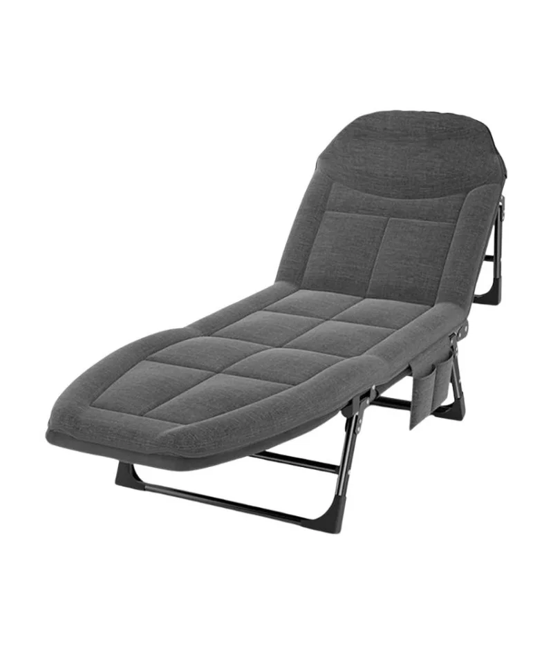 كرسي أرضي قابل للطي متعدد الوضعيات بوسادة مبطنة