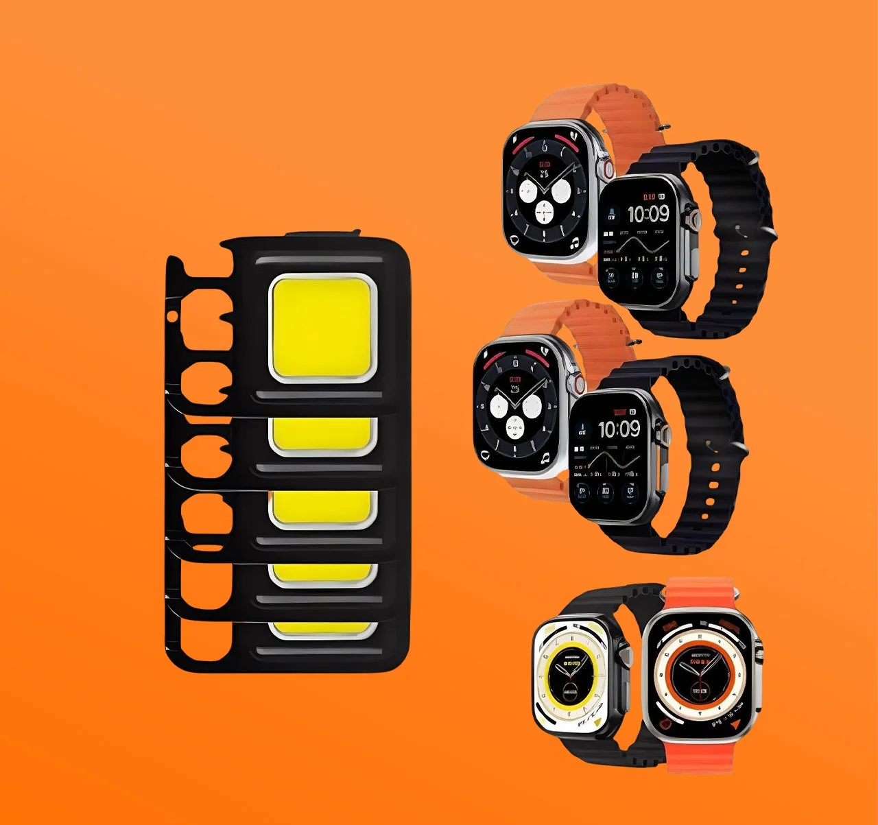 عرض 6ساعات و 5كشافات