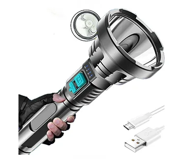 مصباح يدوي كبير اضاءه 500 متر