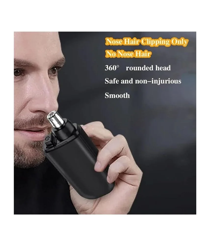ماكينة تشذيب شعر الأنف الكهربائية