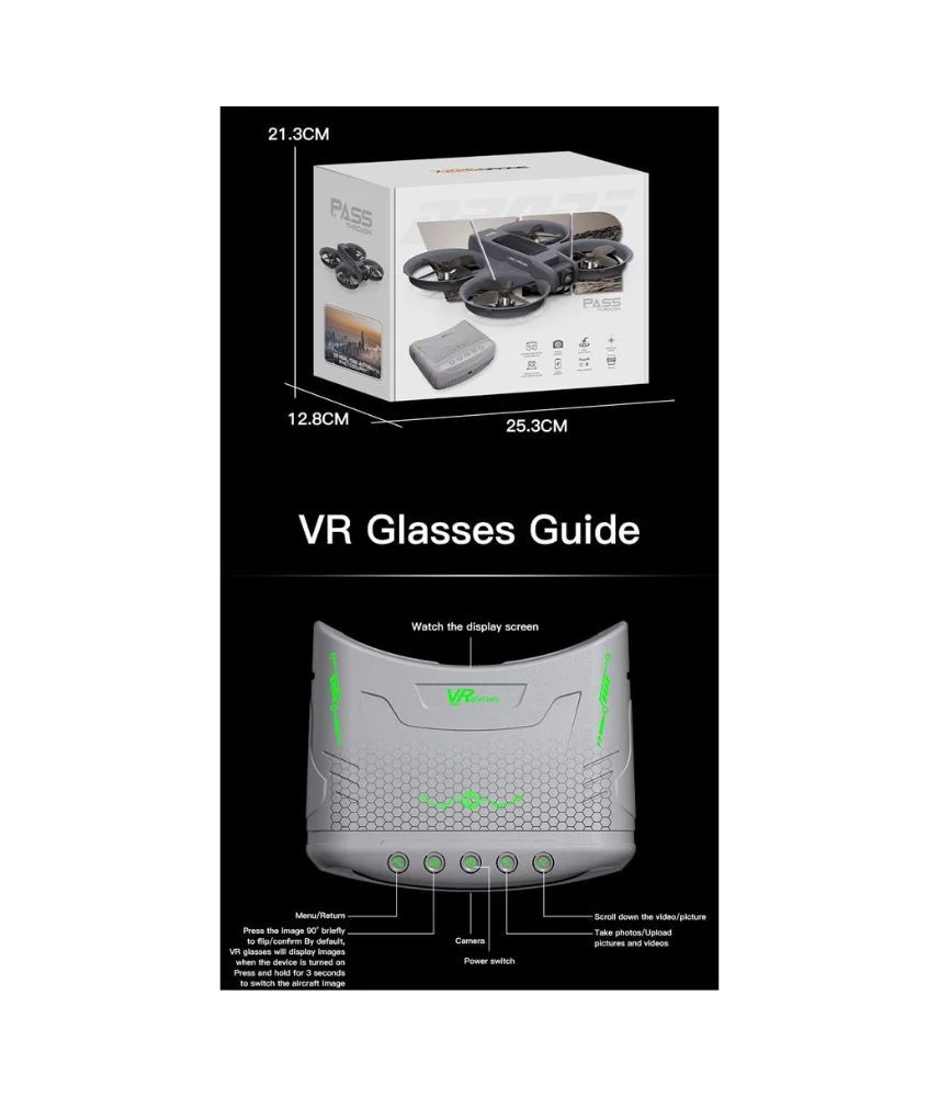 طائرة ذكية متعددة الاستخدامات بتقنية PASS THROUGH