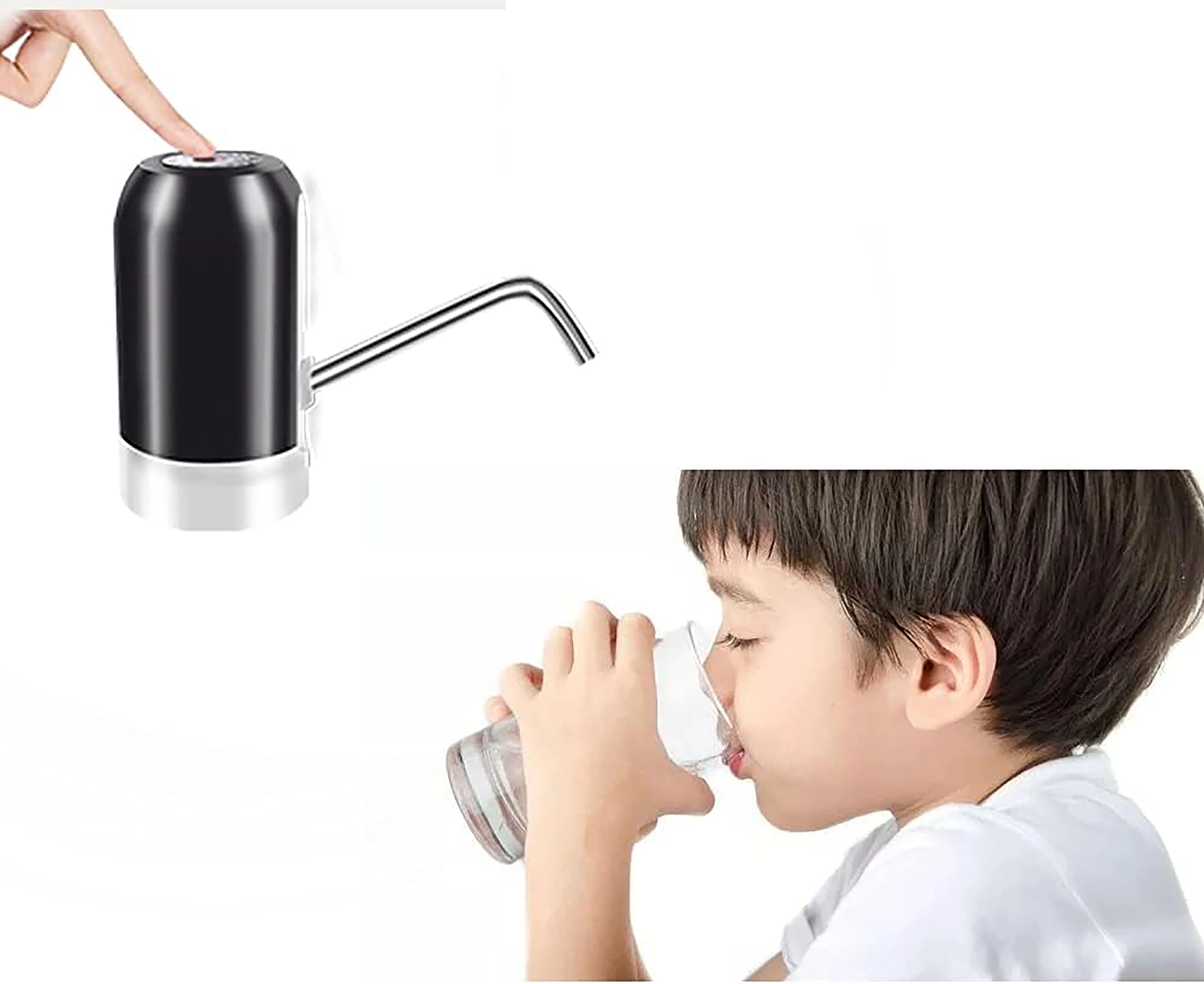 مضخة مياه محمولة كهربائية قابلة للشحن USB