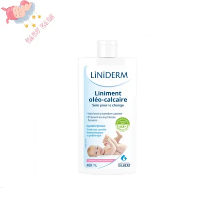 LINIDERM LINIMENT OLÉO-CALCAIRE STABILISÉ SANS POMPE 480 ML – GILBERT