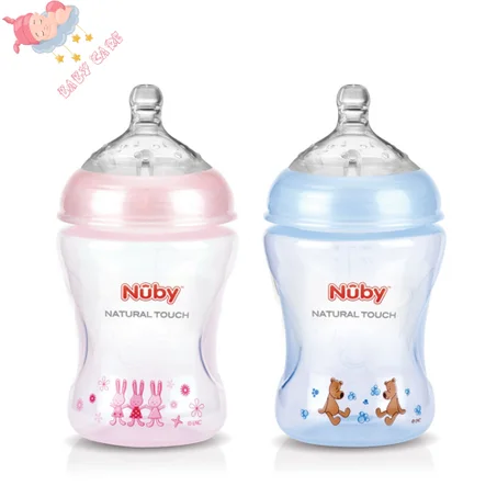 Biberon Nûby +3 mois 240 ml