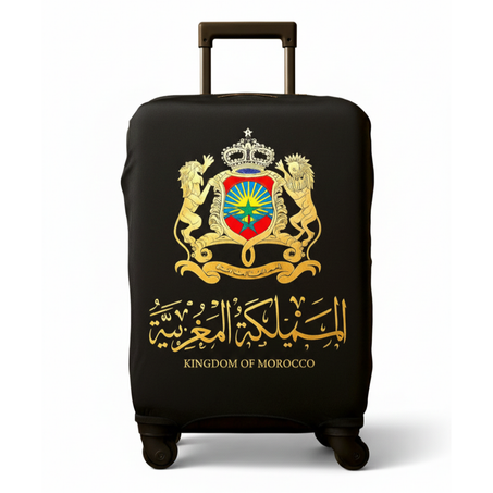 Camingo Housse de Valise "Kingdom Of Morocco" - Souvenir et Fierté Nationale