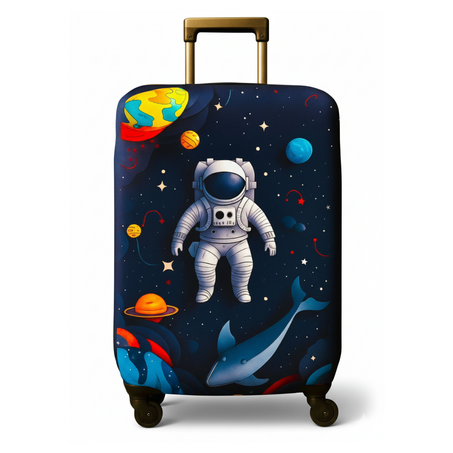 Camingo Housse de Valise "Astro Galaxy" - Design Fun & Protection Voyage