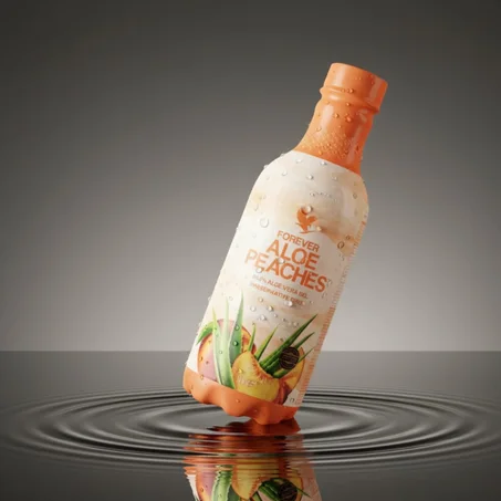 "Forever Aloe Peaches® – الانتعاش الطبيعي اللي كيحسّك بالحيوية!