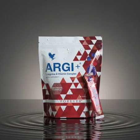 ARGI+ من Forever – مشروب الطاقة العضلية اللي كيعطيك قوة، دوران دموي أحسن وأداء رياضي أعلى في كل ساشي.