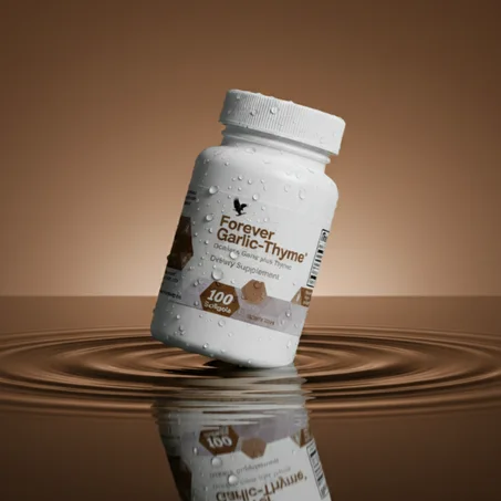 قوّي مناعتك بطريقة طبيعية 🌿 Forever Garlic-Thyme – حماية يومية لجسمك