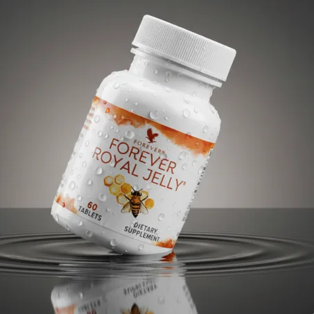 طاقة الملكة… دابا بين يديك 👑🐝 Forever Royal Jelly – السر الطبيعي للقوة، النشاط والمناعة