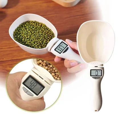 ملعقة قياس إلكترونية ذكية - ميزان رقمي محمول للمطبخ والطعام