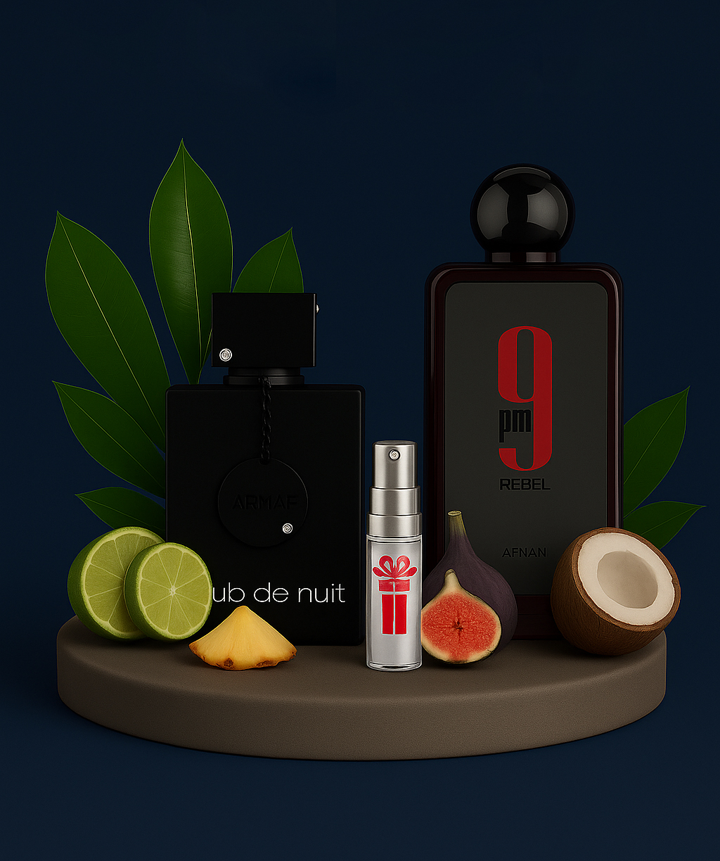10ml (9pm rebel + club de nuit +grt
