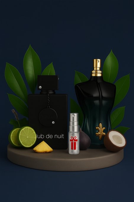 10ml ( Club De Nuit + Le Male +grt