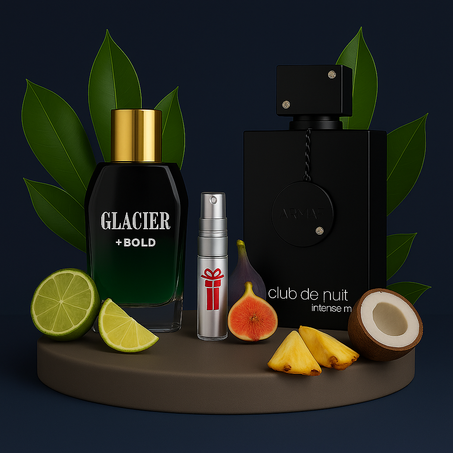 10ml (Club de Nuit + Glacier Bold+grt