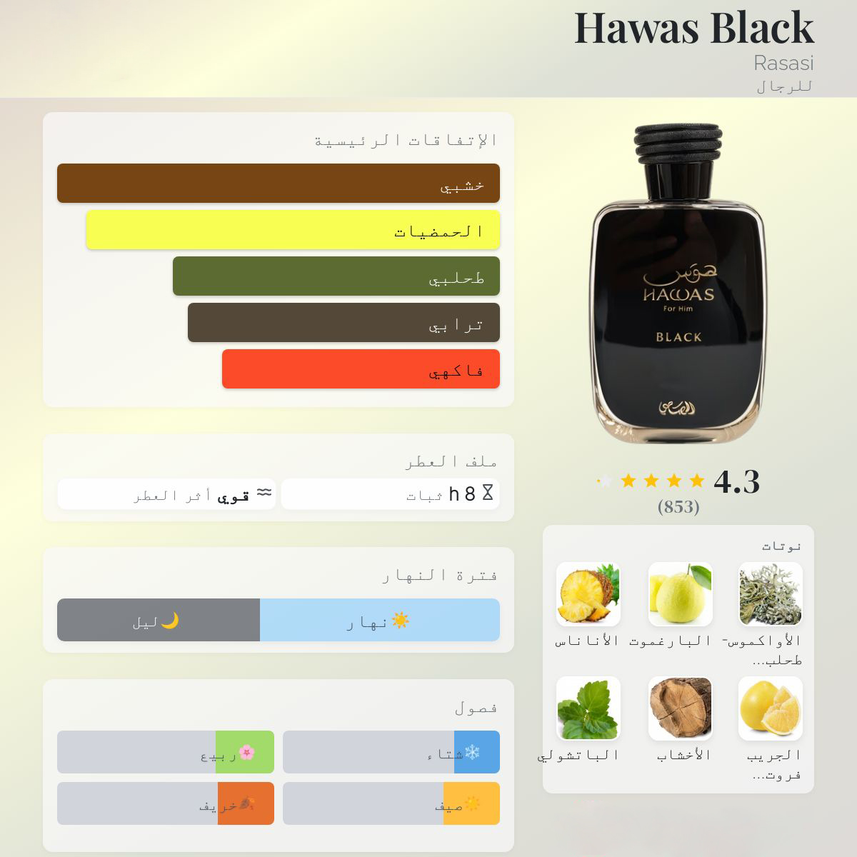 HAWAS BLACK