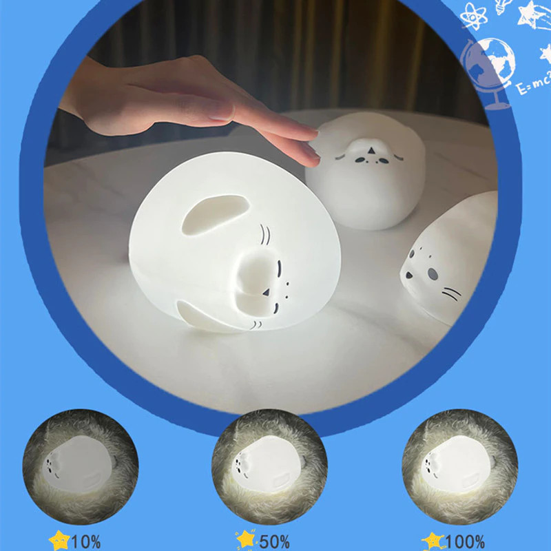 Silicone Seal Night Light: A Dual-Use LED Lamp for Your Home