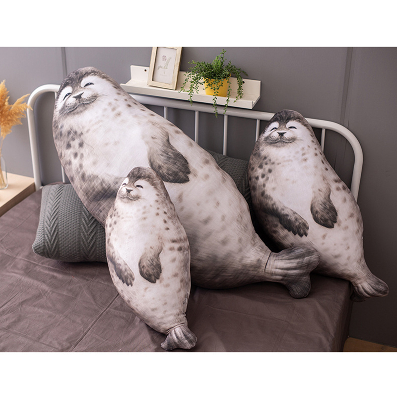 Hot Chubby Seal Pillow: Squeeze, Cuddle, Repeat - The Ultimate Plushy Pleasure!