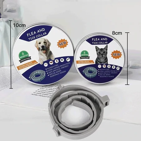 Flea and Tick Collar for Dogs & Cats (8 Months )