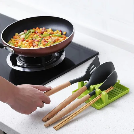 Heat-Resistant Utensil Rest