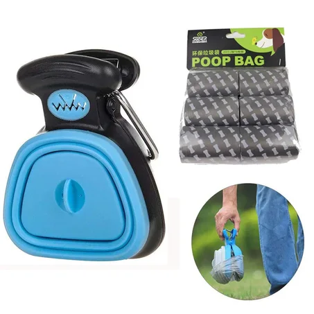 POOPER SCOOPER WITH BAG ATTACHED