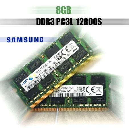 Samsung RAM 8 Go de Memoire DDR3 PC3L-12800S Pour PC Portable