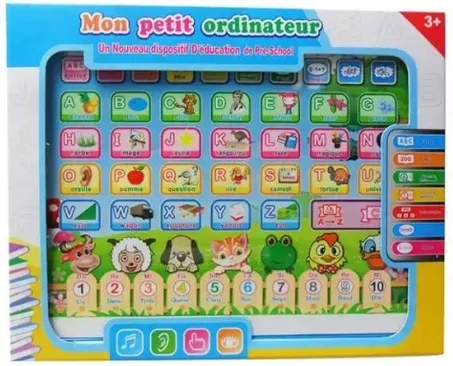 لوحة لتعليم اللغة الفرنسية